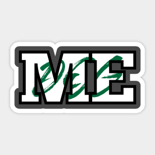 Dog in Me - Dark Green Sticker